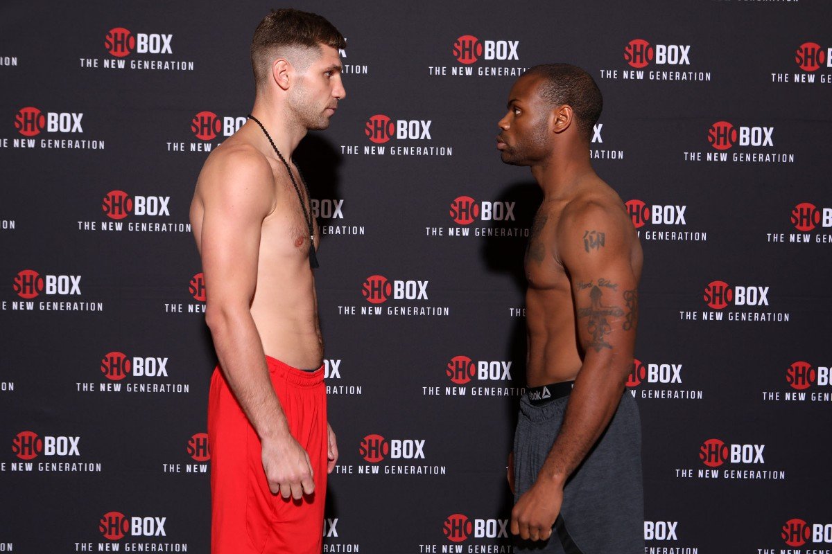 Vladimir Shishkin vs. DeAndre Ware official weights