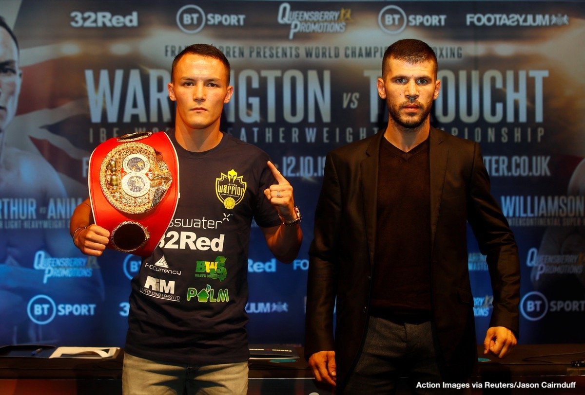 Josh Warrington vs. Sofiane Takoucht final press conference quotes for this Saturday
