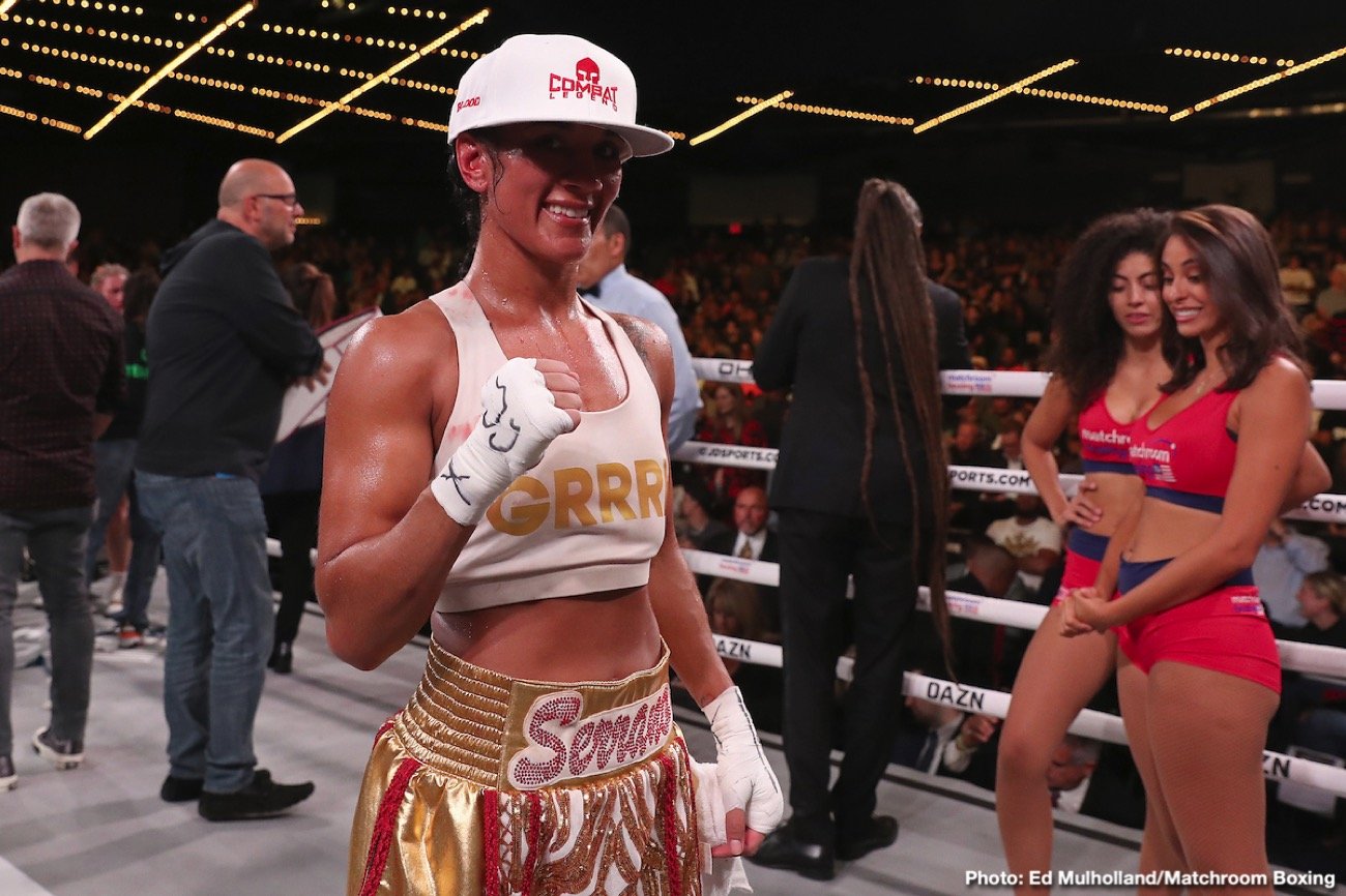 Image: Amanda Serrano: "I would love nothing more than to share the ring with Katie Taylor"