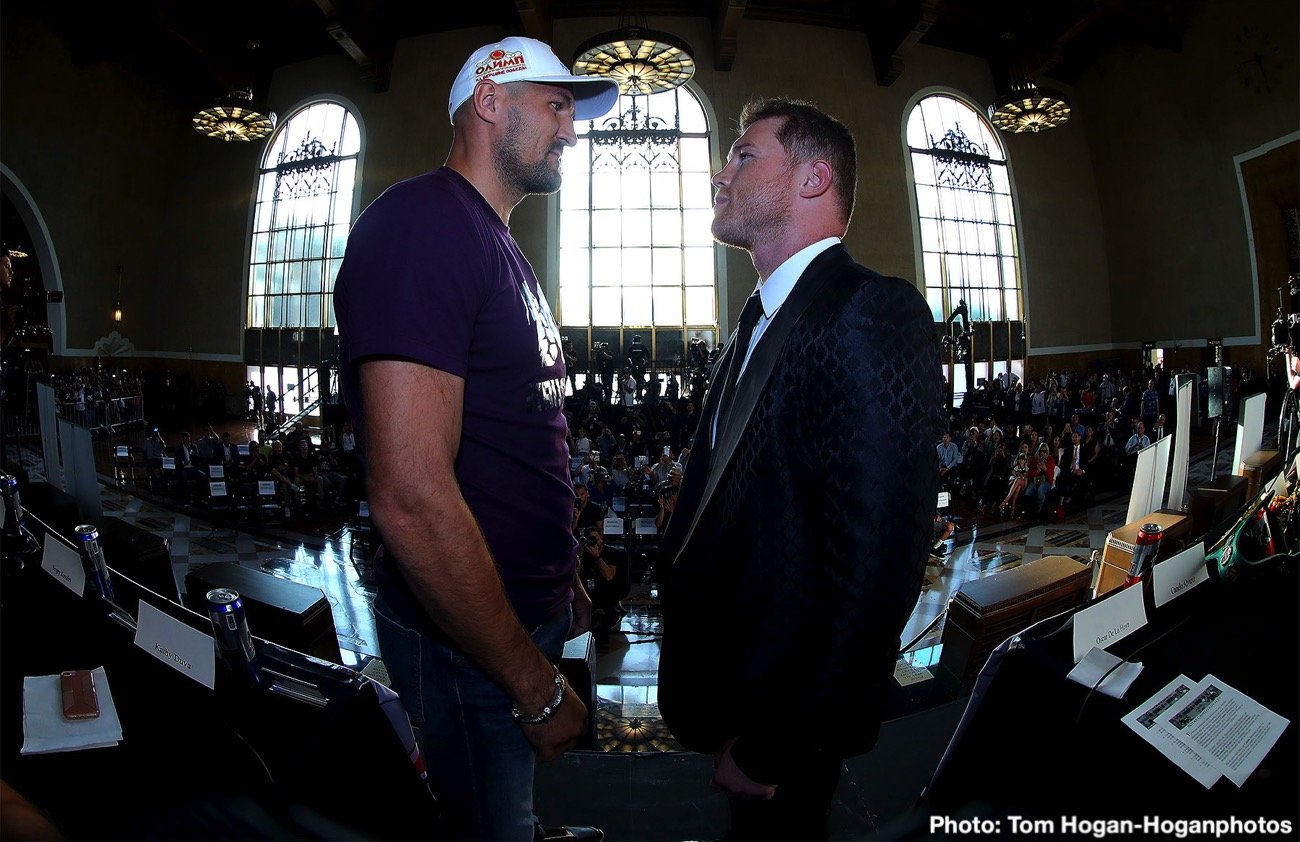 Image: Canelo Alvarez vs Sergey Kovalev Los Angeles press conference quotes