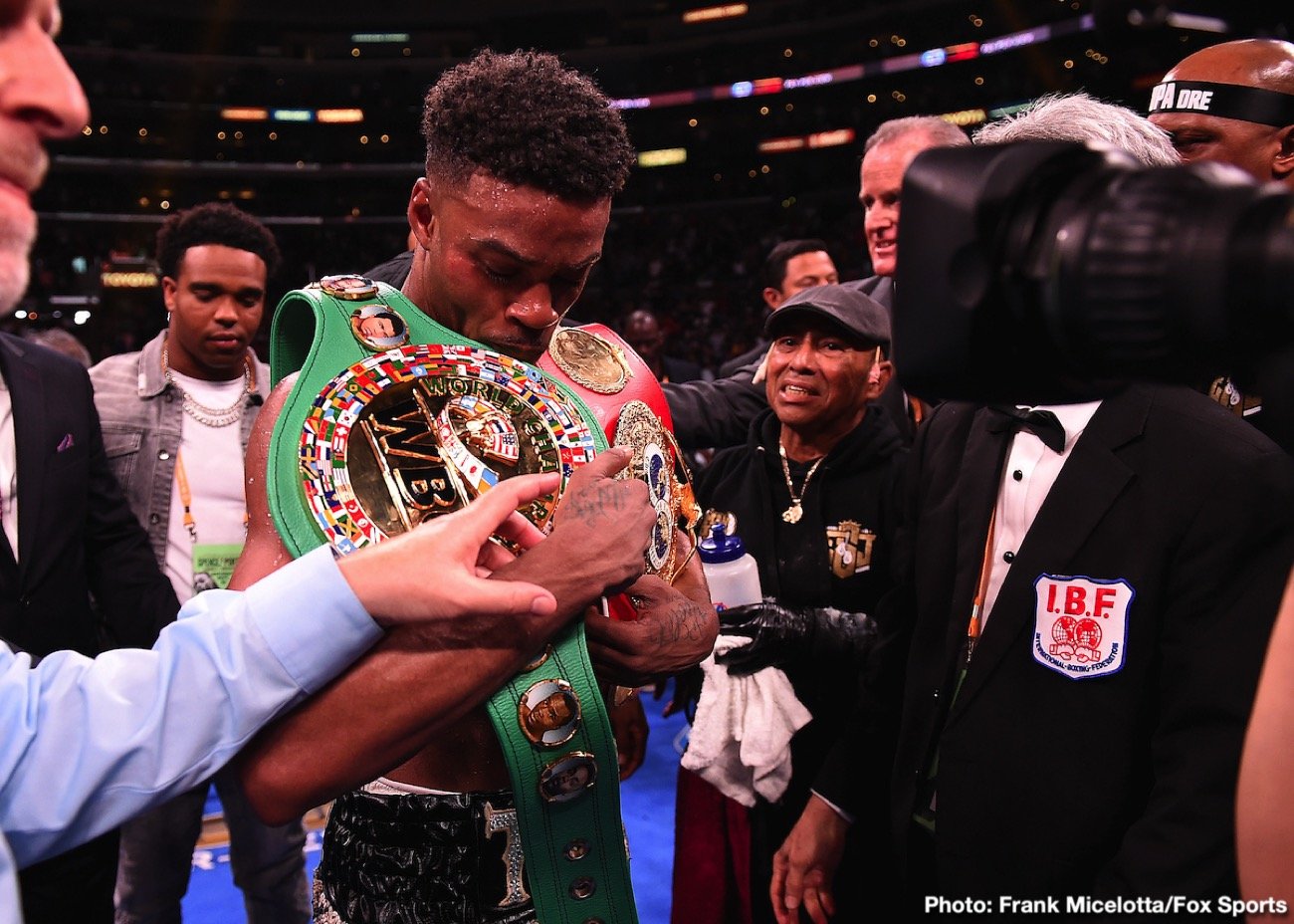 Image: Errol Spence TARGETING July or August for return, Danny Garcia possible