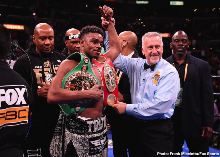 Image: Spence willing to negotiate purse split for Crawford fight