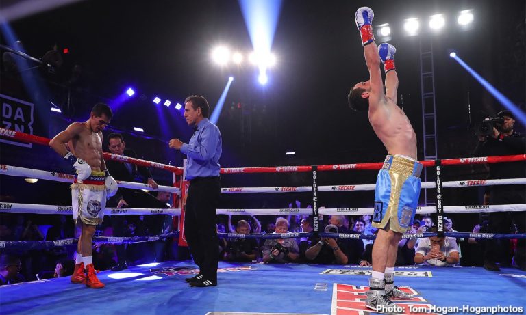 Image: Boxing results: Azat Hovhannisyan defeats Franklin Manzanilla