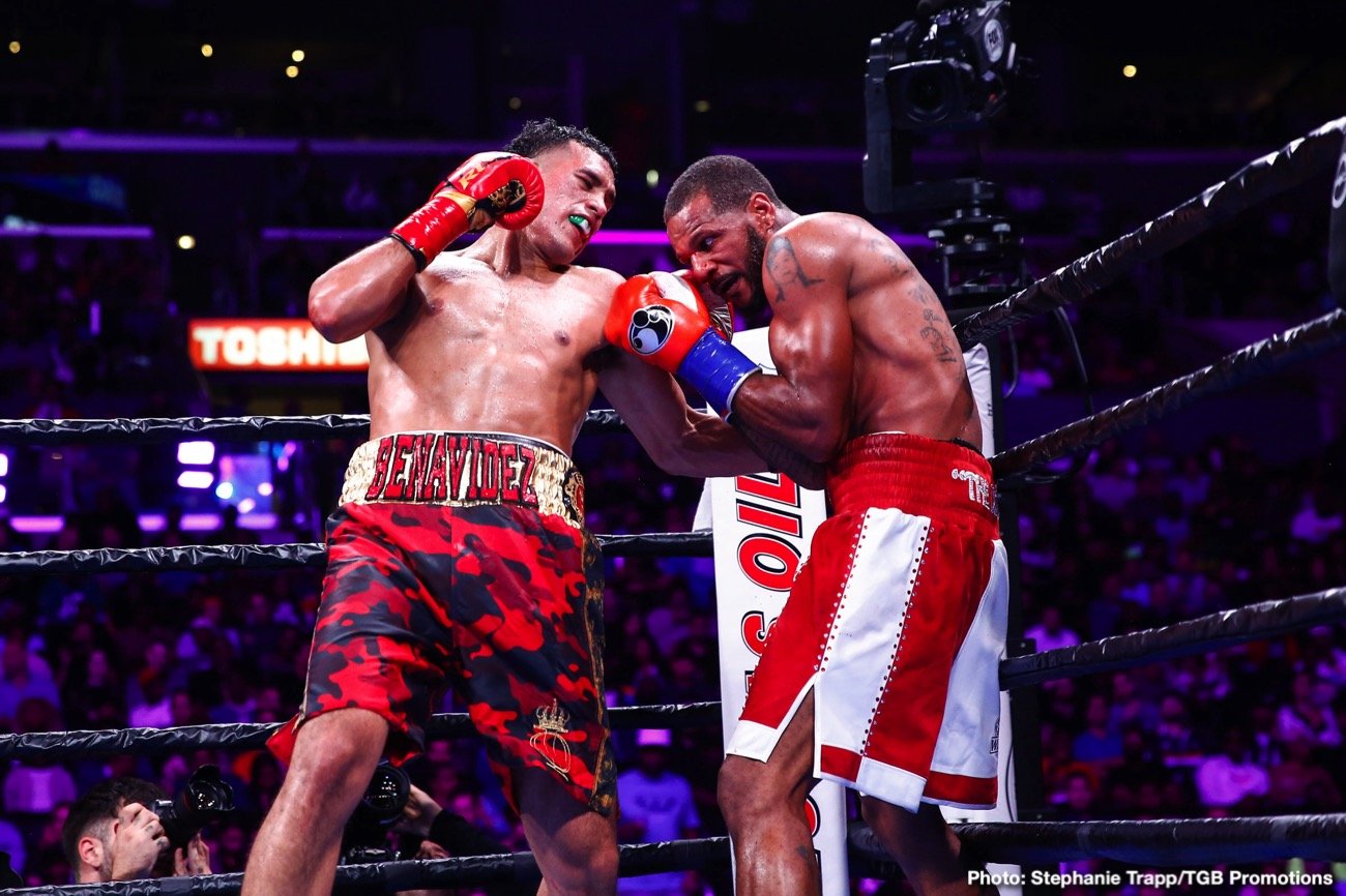 Image: Andre Rozier talks Andrade, Derevyanchenko and Benavidez