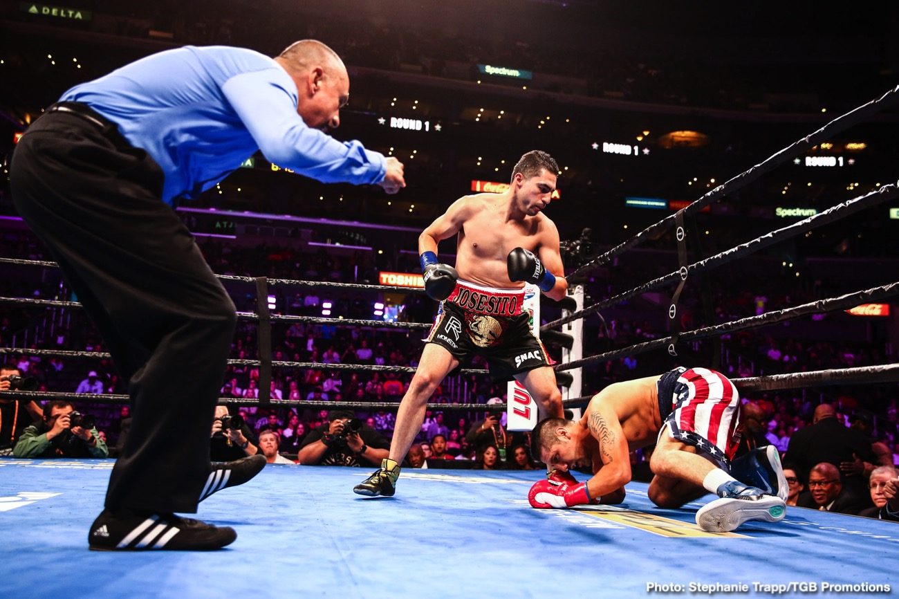 Image: Photos / Results: Josesito Lopez Beats John Molina Jr. by TKO in Eighth Round