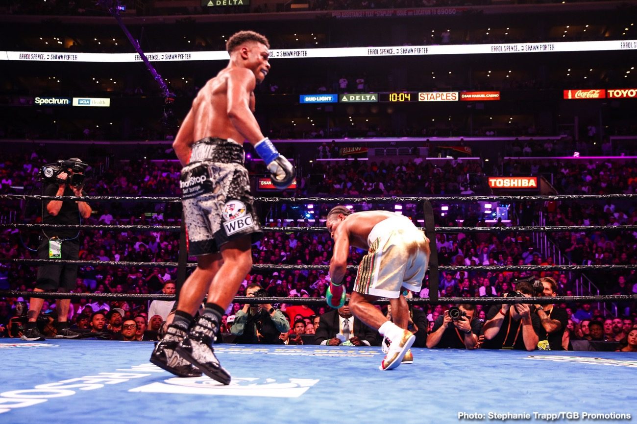 Image: Errol Spence is a 'basic fighter,' Pacquiao can win - says Robert Garcia