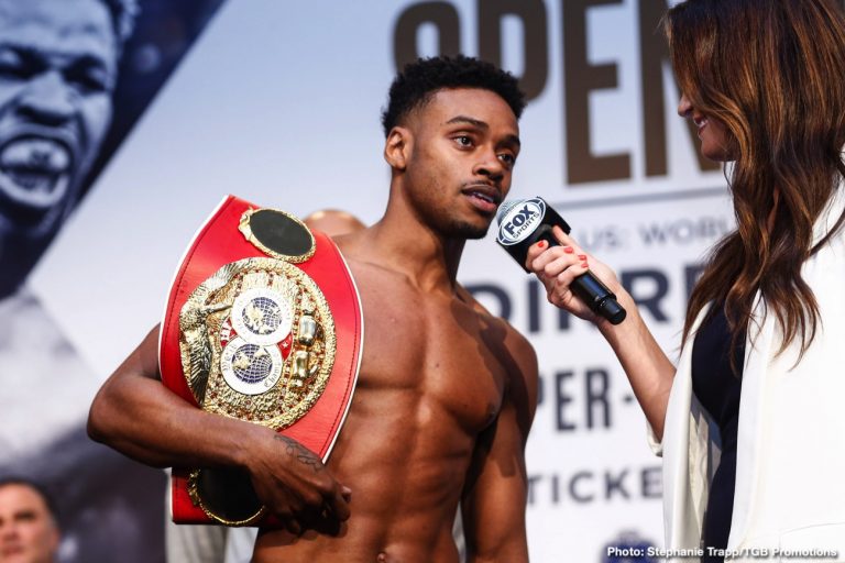 Image: Errol Spence Jr. and Danny Garcia preview their Nov.21 fight on Fox
