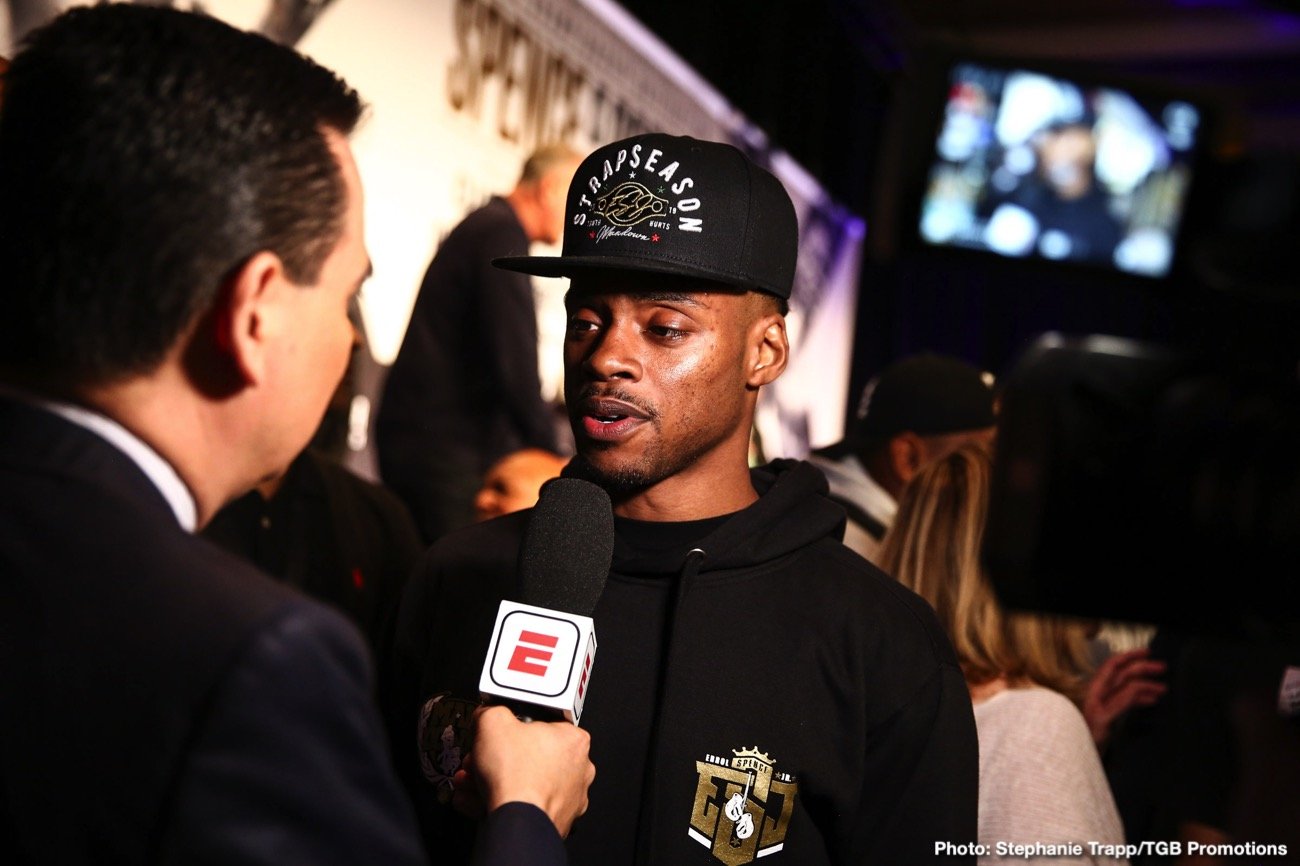 Image: Errol Spence Jr. 'I'm already back down in weight'