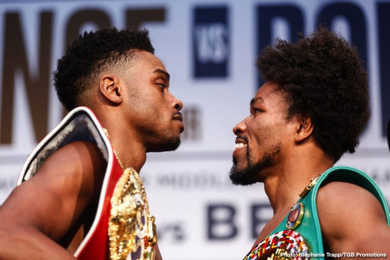 Image: Spence vs. Porter & Dirrell vs. Benavidez - official weights & photos