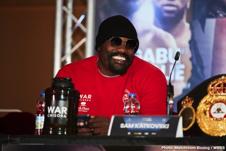 Image: Parker's manager agrees with Chisora about Oct.26 card