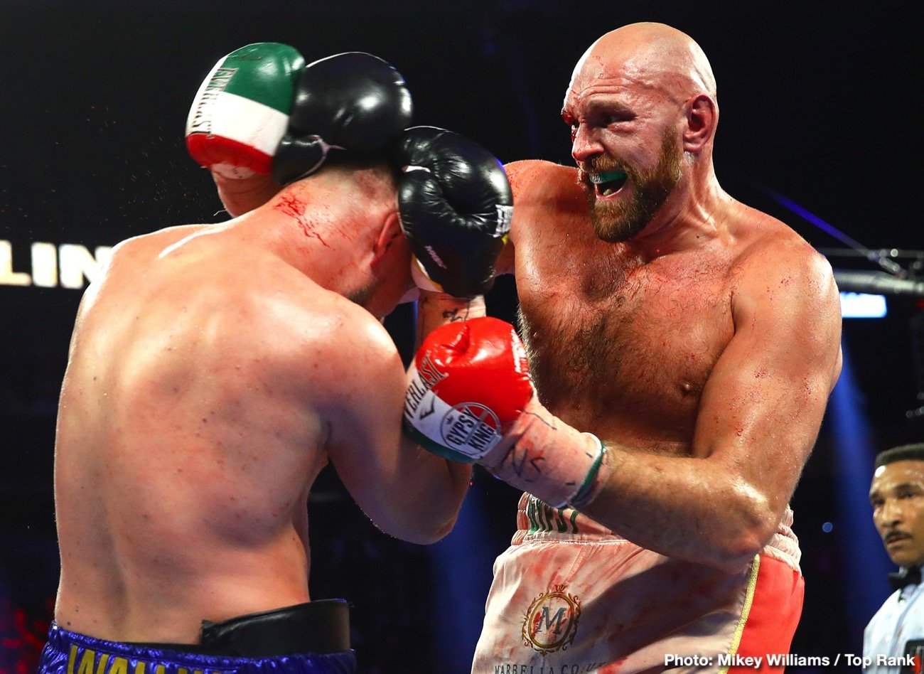 Image: Fury vs. Wallin = only 3,577 tickets sold