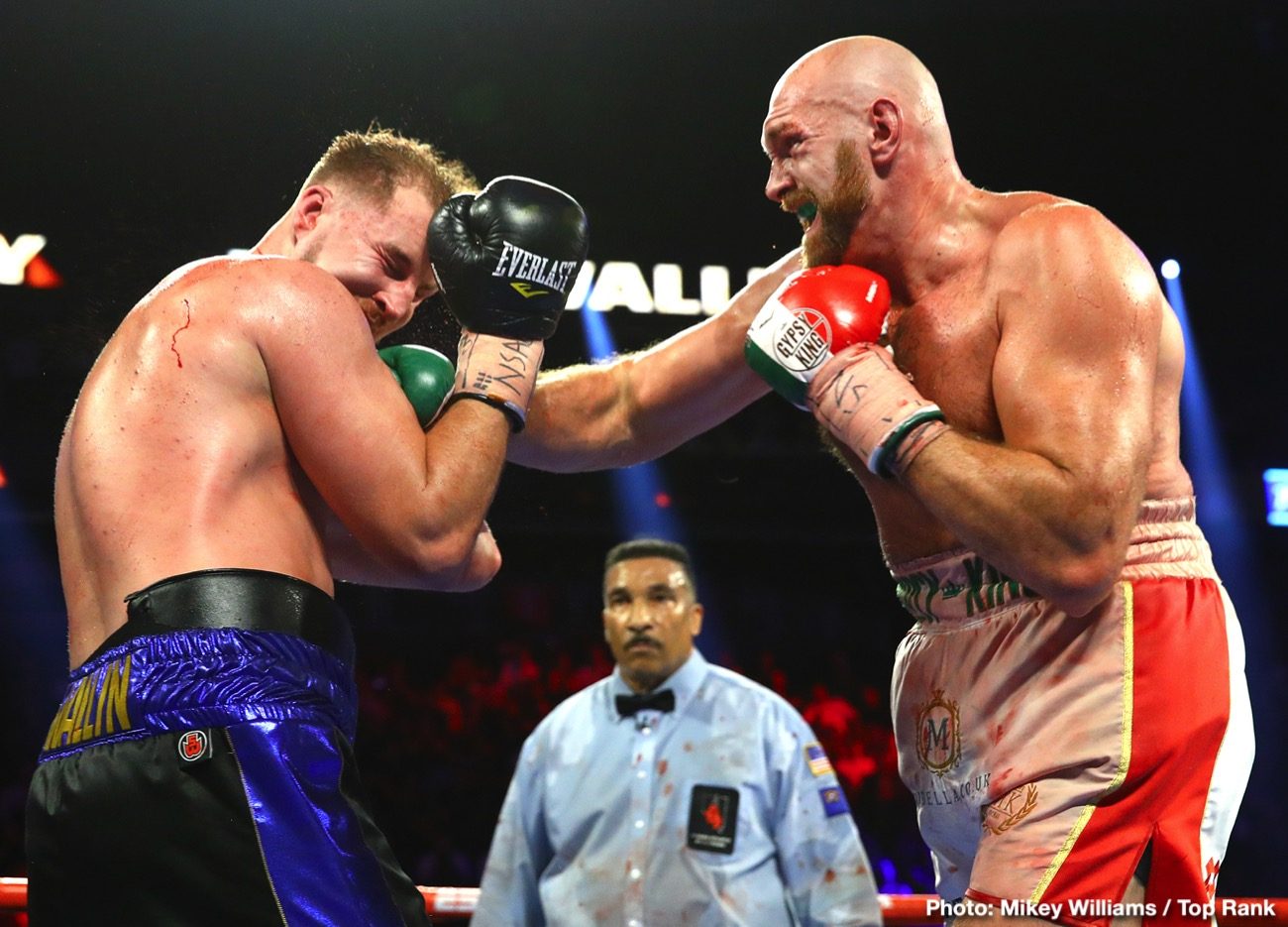 Image: Fury beats Joshua - says Otto Wallin, predicting winner