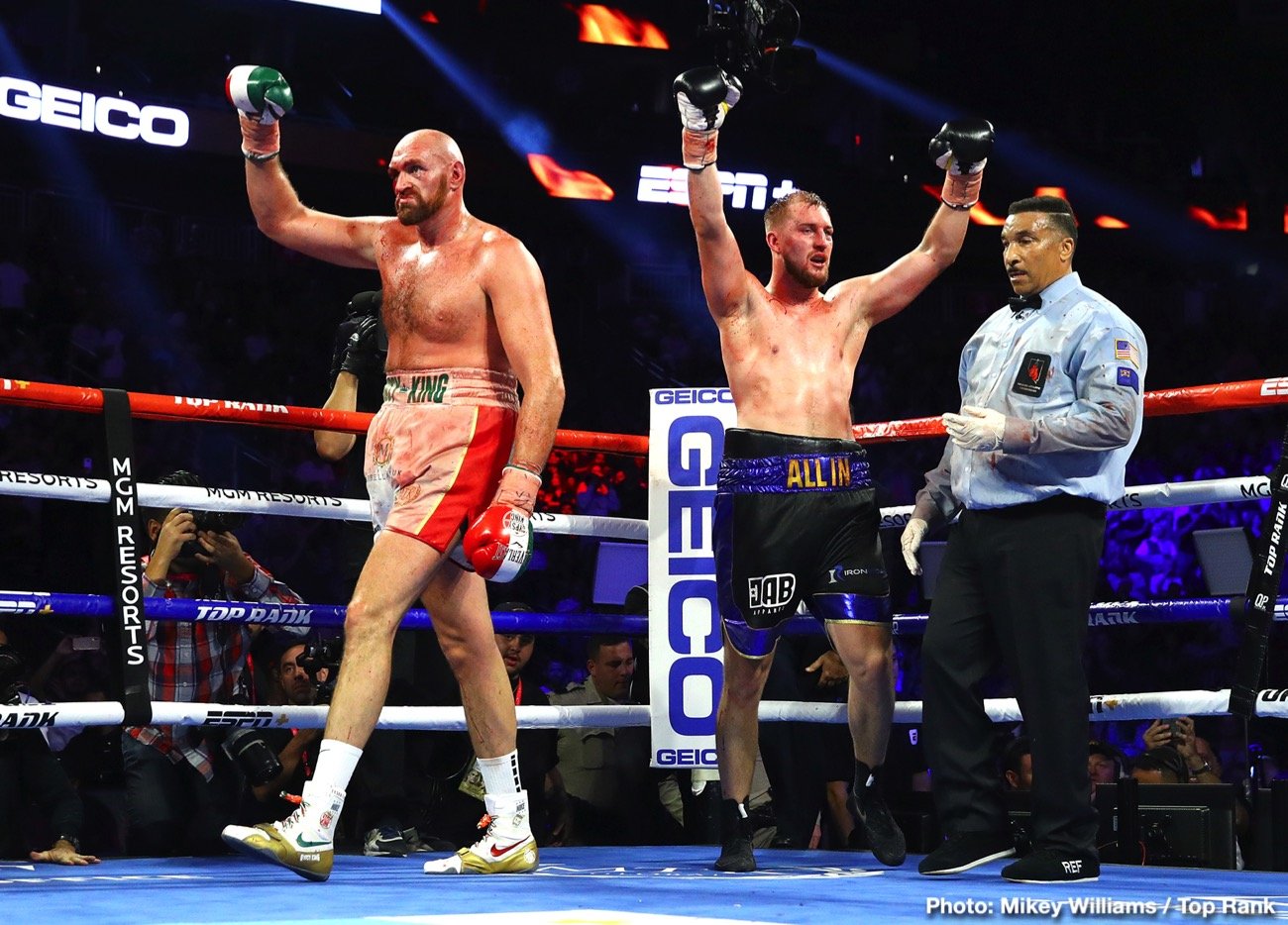 Image: Fury beats Joshua - says Otto Wallin, predicting winner