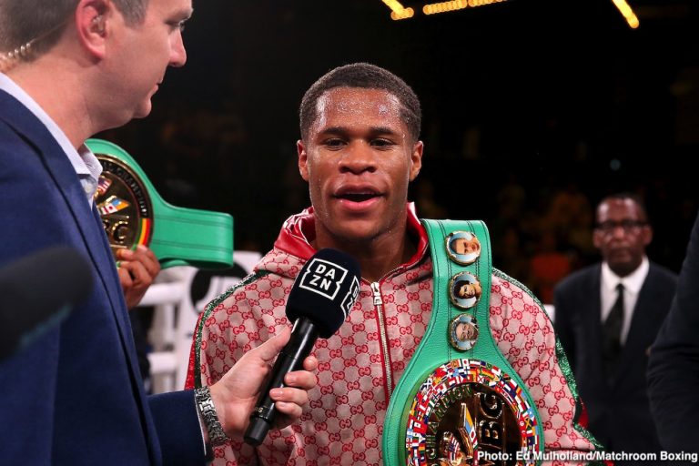 Image: Devin Haney ready to return to the ring