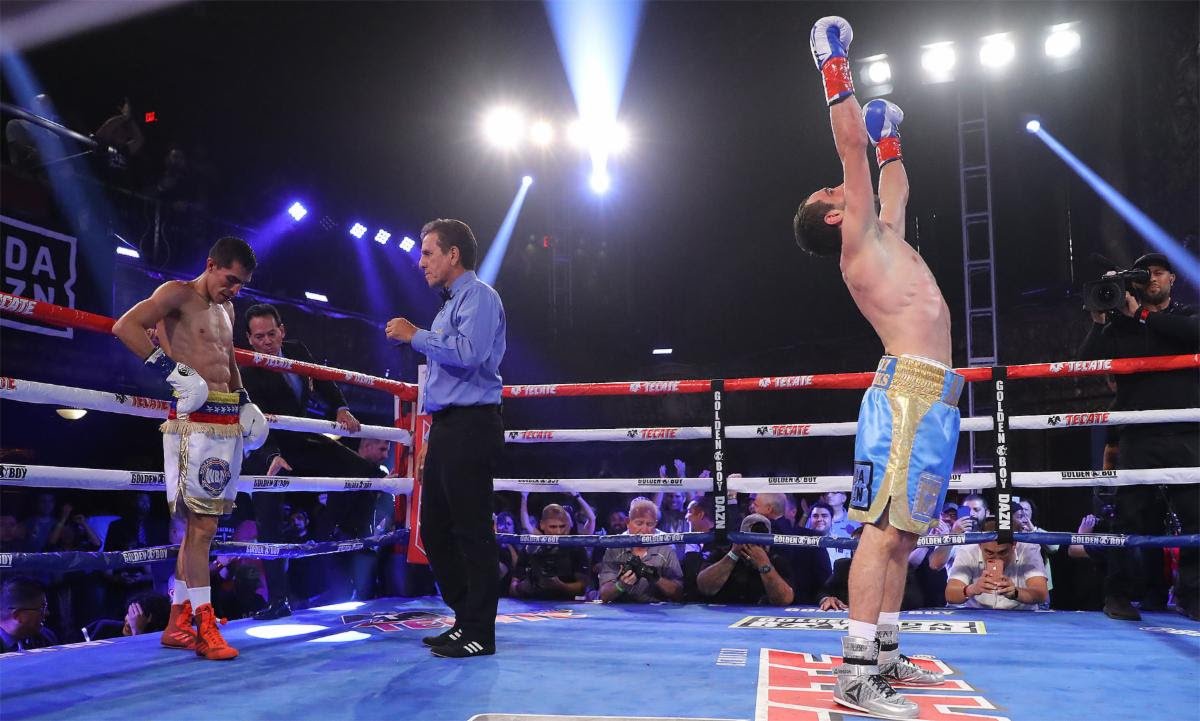 Boxing results: Azat Hovhannisyan defeats Franklin Manzanilla