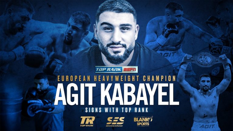 Image: Agit Kabayel Signs Promotional Deal with Top Rank