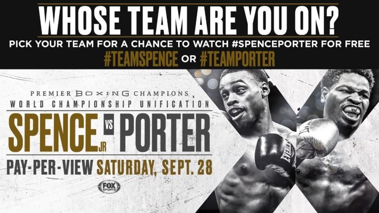 Image: Errol Spence wants calculated KO of Shawn Porter