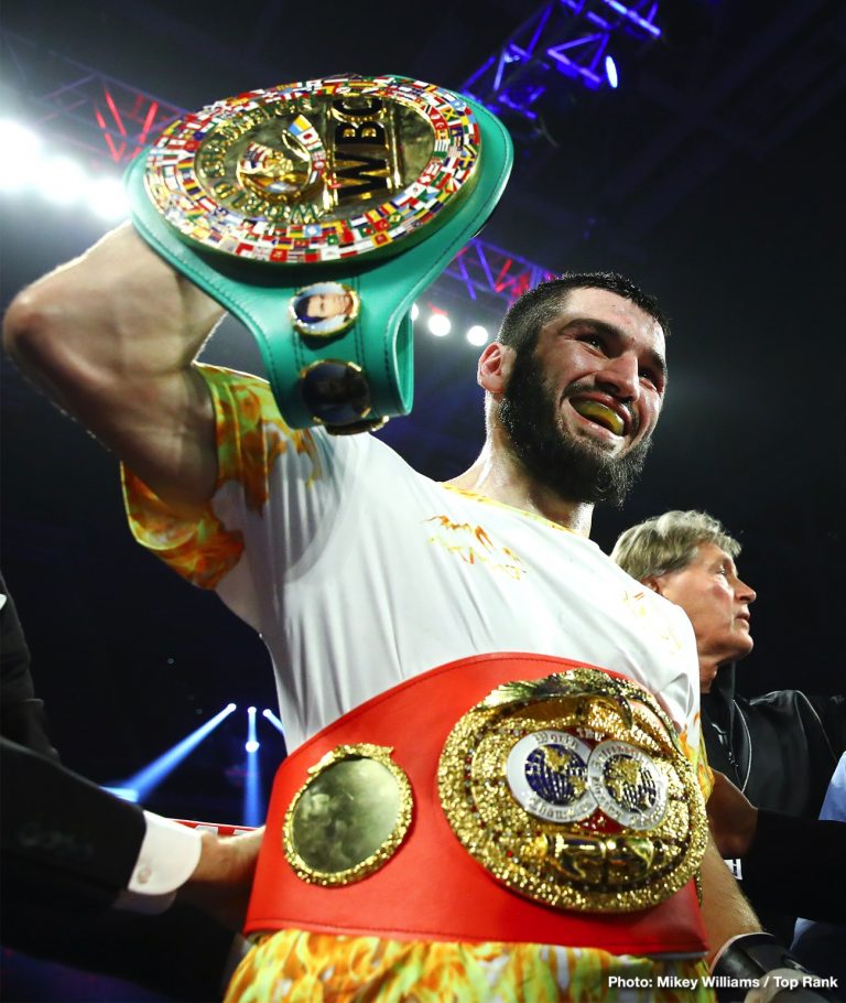 Image: Beterbiev enters Ring Magazine pound-for-pound ratings