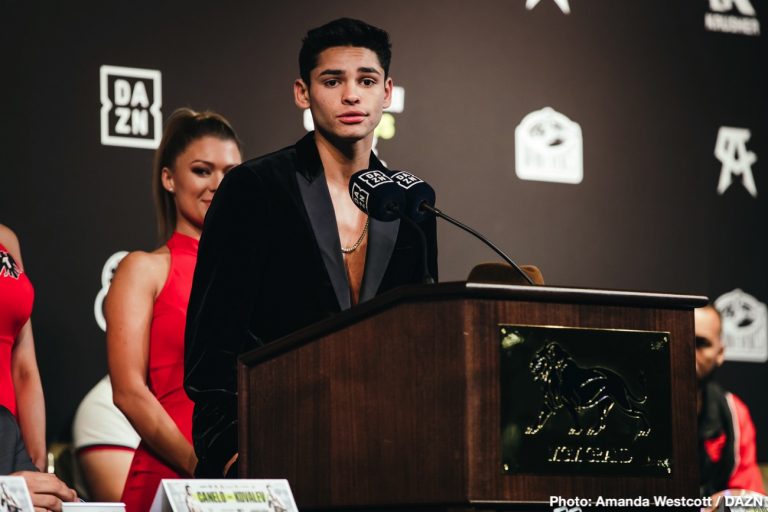 Image: Ryan Garcia wanted Kambosos, will settle for Isaac Cruz for next fight in April