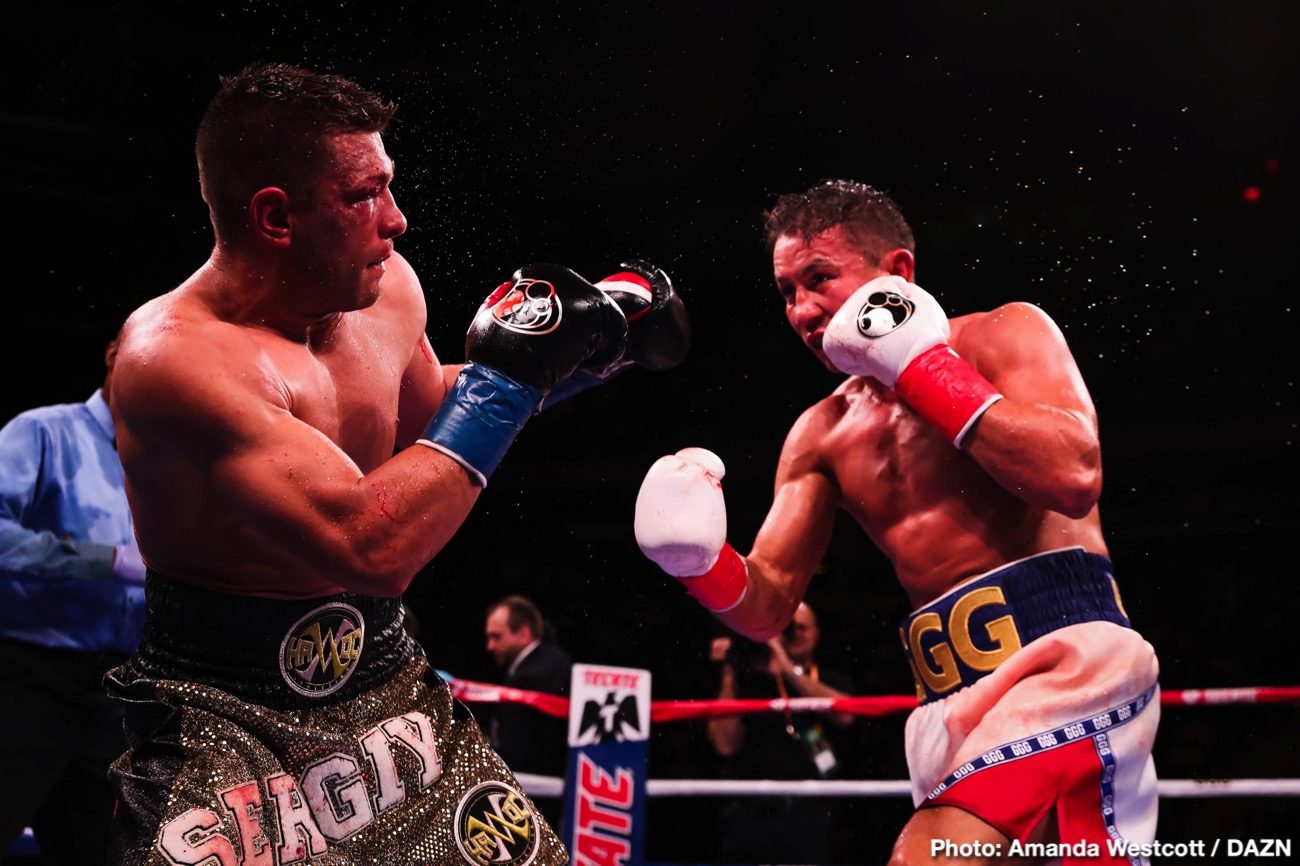 Anthony Joshua, Gennady Golovkin boxing photo and news image