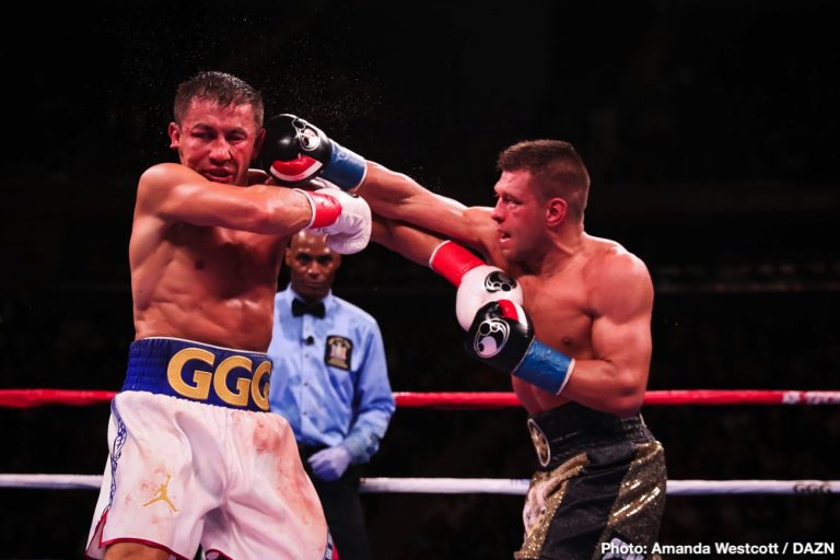 Image: Gennady Golovkin sent to hospital after fight
