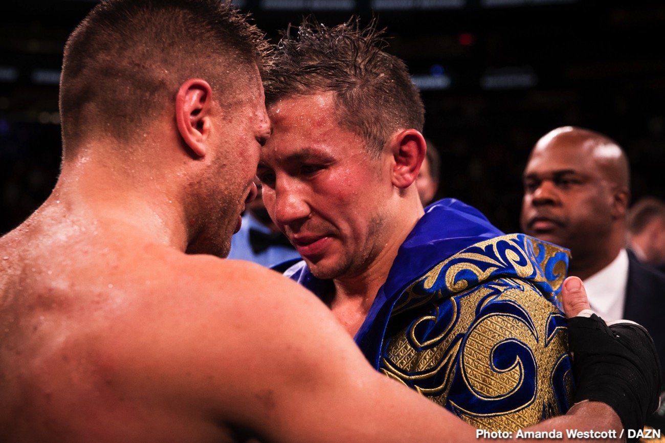 Image: Hearn says Golovkin was sick coming into Derevyanchenko fight