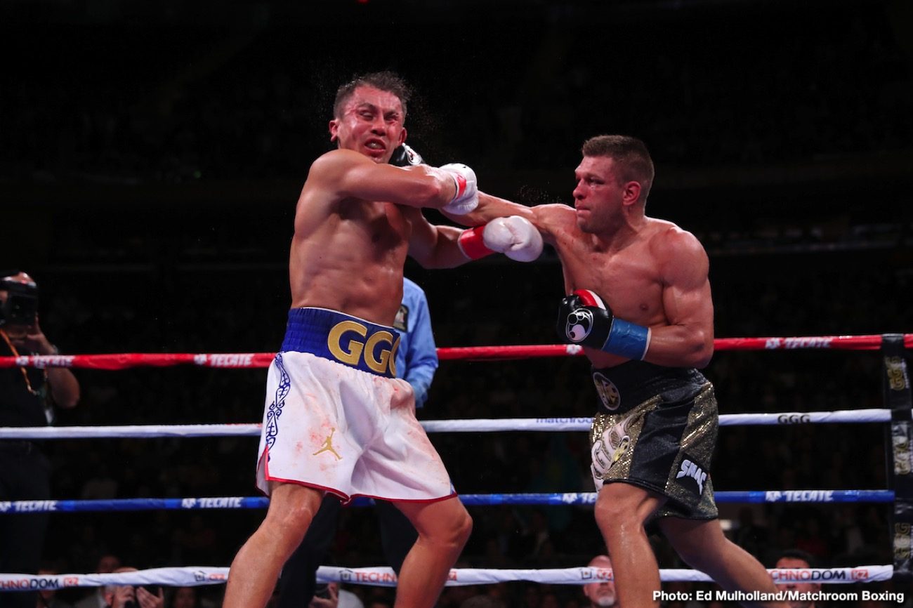 Gennady Golovkin boxing photo