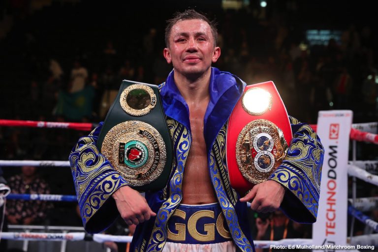 Image: GGG looking to make history on Dec.18th with record-breaking defense
