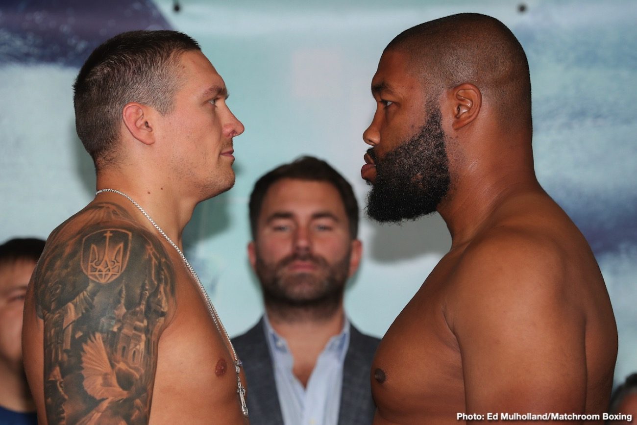 Image: LIVE STREAM: Oleksandr Usyk vs. Chazz Witherspoon, Bivol - Castillo Weigh In