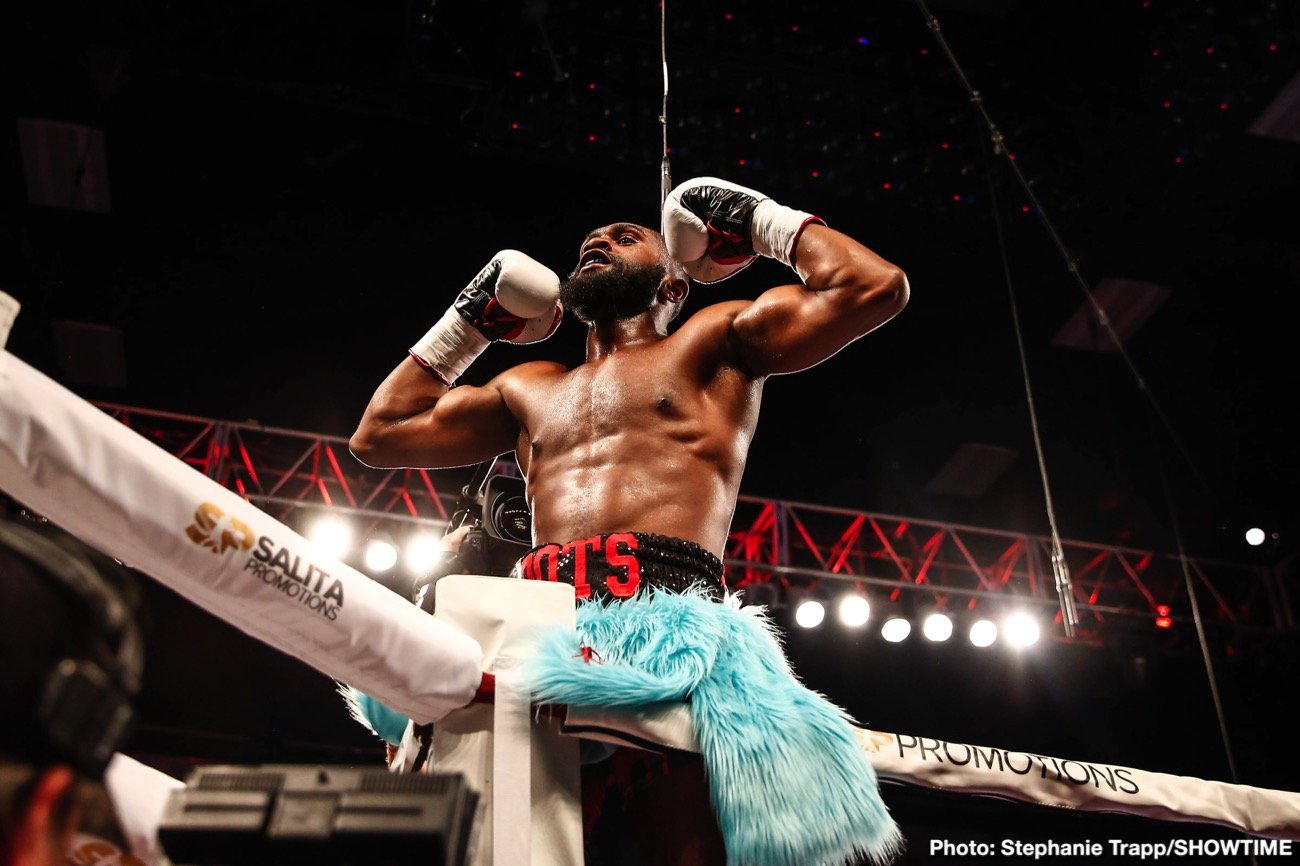 Image: Jaron 'Boots' Ennis hits harder than Errol Spence says Chris Van Heeden