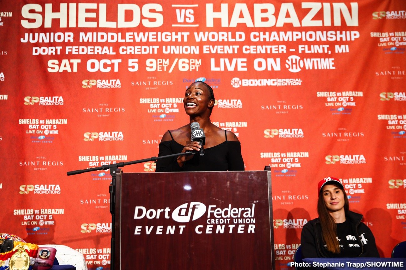 Image: Claressa Shields faces Ivana Habazin this Friday