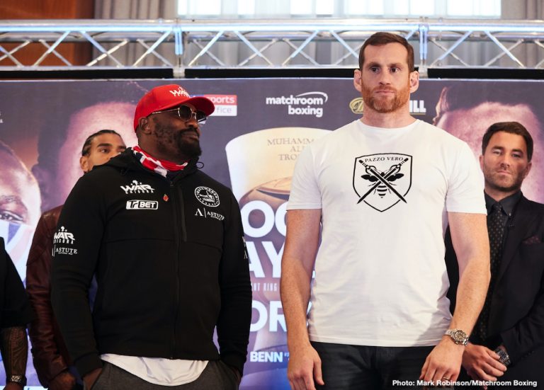 Image: David Price: Joshua “needed” to change trainer, but thinks Calzaghe could be better option