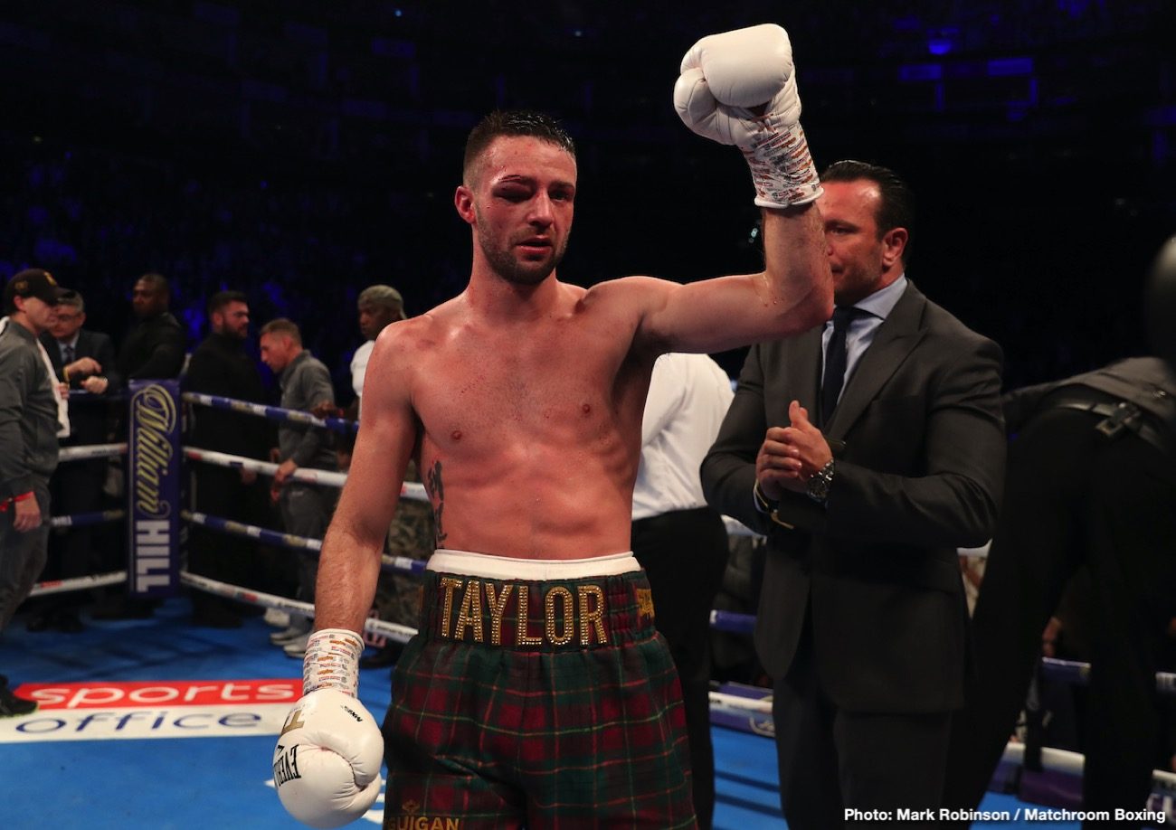 Image: Josh Taylor with excellent options for next fight