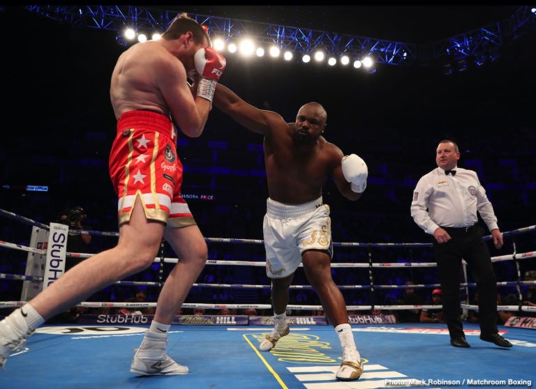 Image: Joseph Parker wants Dereck Chisora fight in February