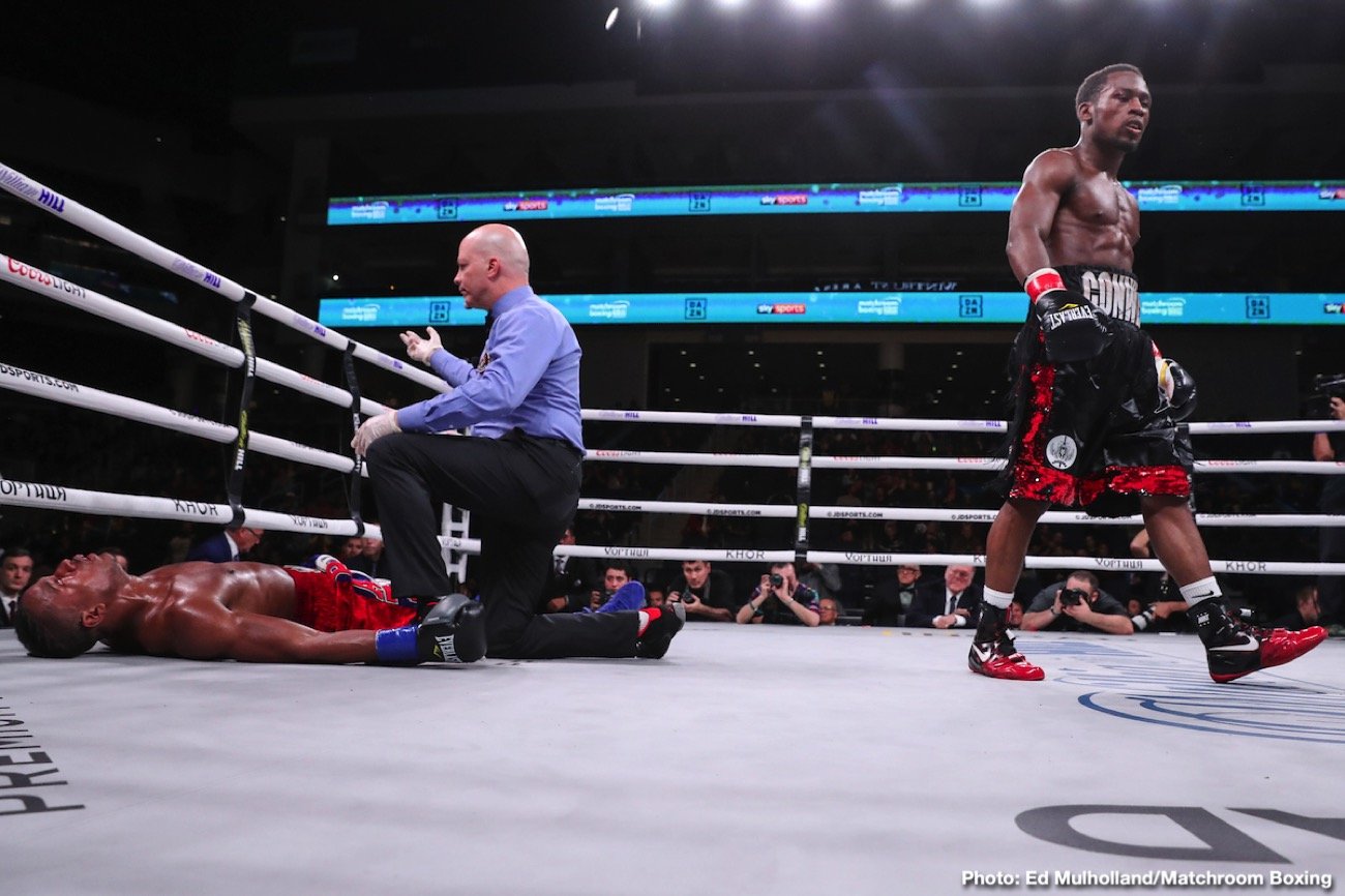 Image: Charles Conwell vs. Wendy Toussaint on October 7 on Showtime