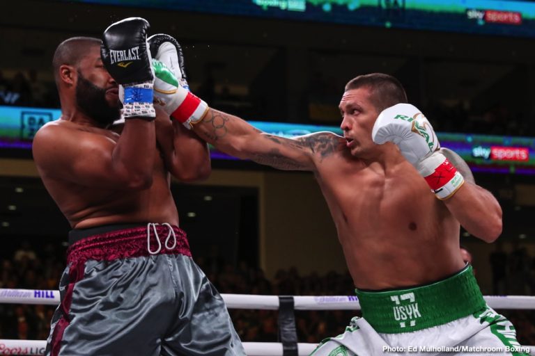 Image: Usyk stops Witherspoon; Bivol defeats Castillo - Live Results
