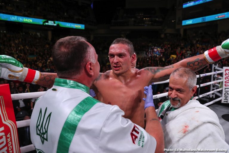 Image: Eddie Hearn says Olekandr Usyk fancies Dereck Chisora fight