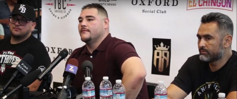 Image: Andy Ruiz showing improved speed, and combination punching