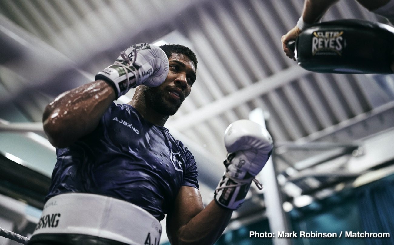 Image: Joshua: I’ll challenge Fury and Wilder, they’re not the biggest names I’ve fought