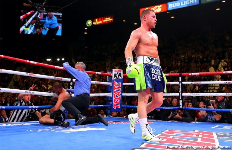 Image: Canelo to fight Saunders or Smith next, NOT Murata