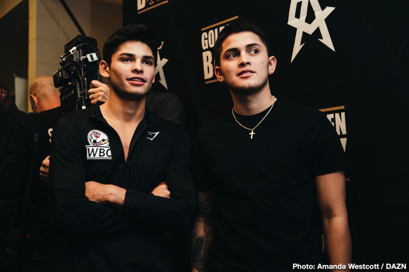 Ryan Garcia, Oscar De La Hoya boxing photo and news image