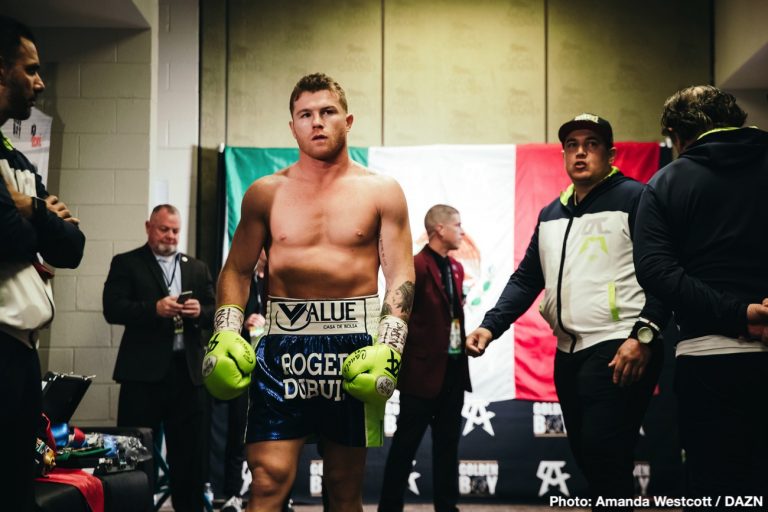 Image: Canelo Alvarez picked as Ring Magazine Fighter of the Year in 2019