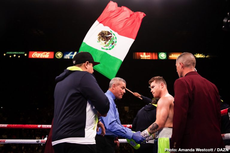 Image: Canelo Alvarez wants a TOP fighter for September 12 says Eric Gomez