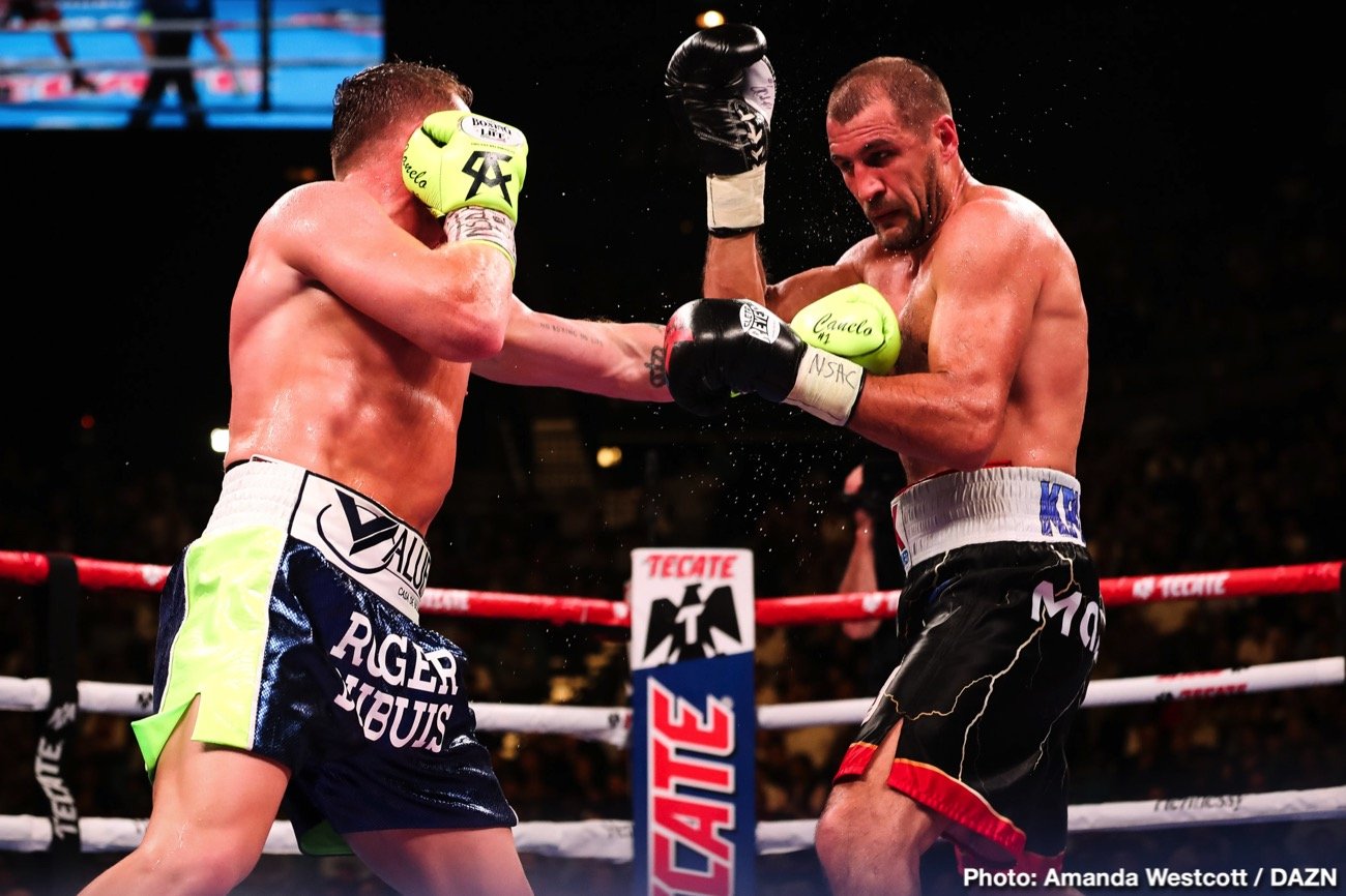 Sergey Kovalev, Canelo Alvarez boxing photo