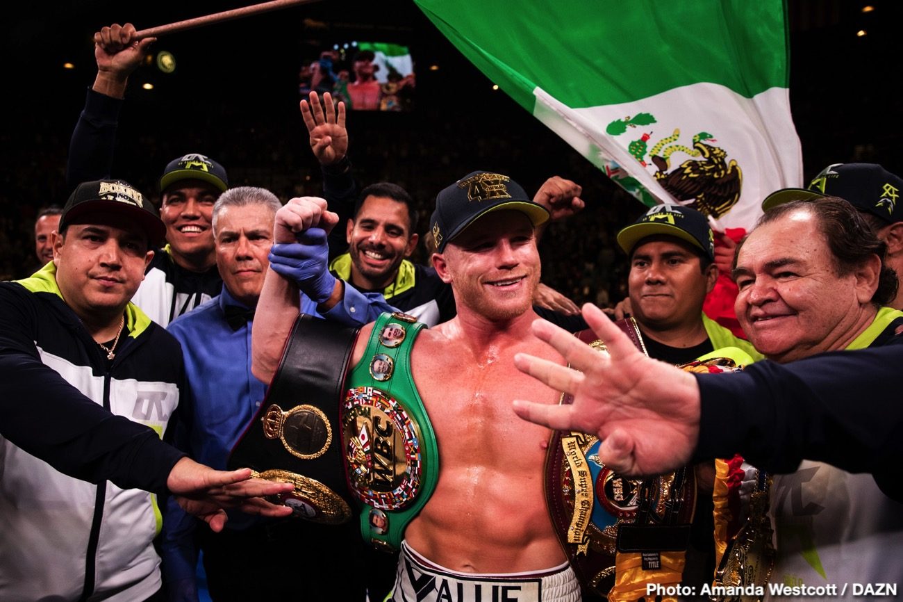 Canelo Alvarez, Gennady Golovkin boxing photo and news image