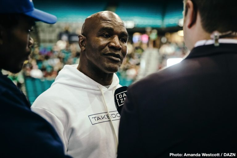 Image: Evander Holyfield wants Mike Tyson trilogy match