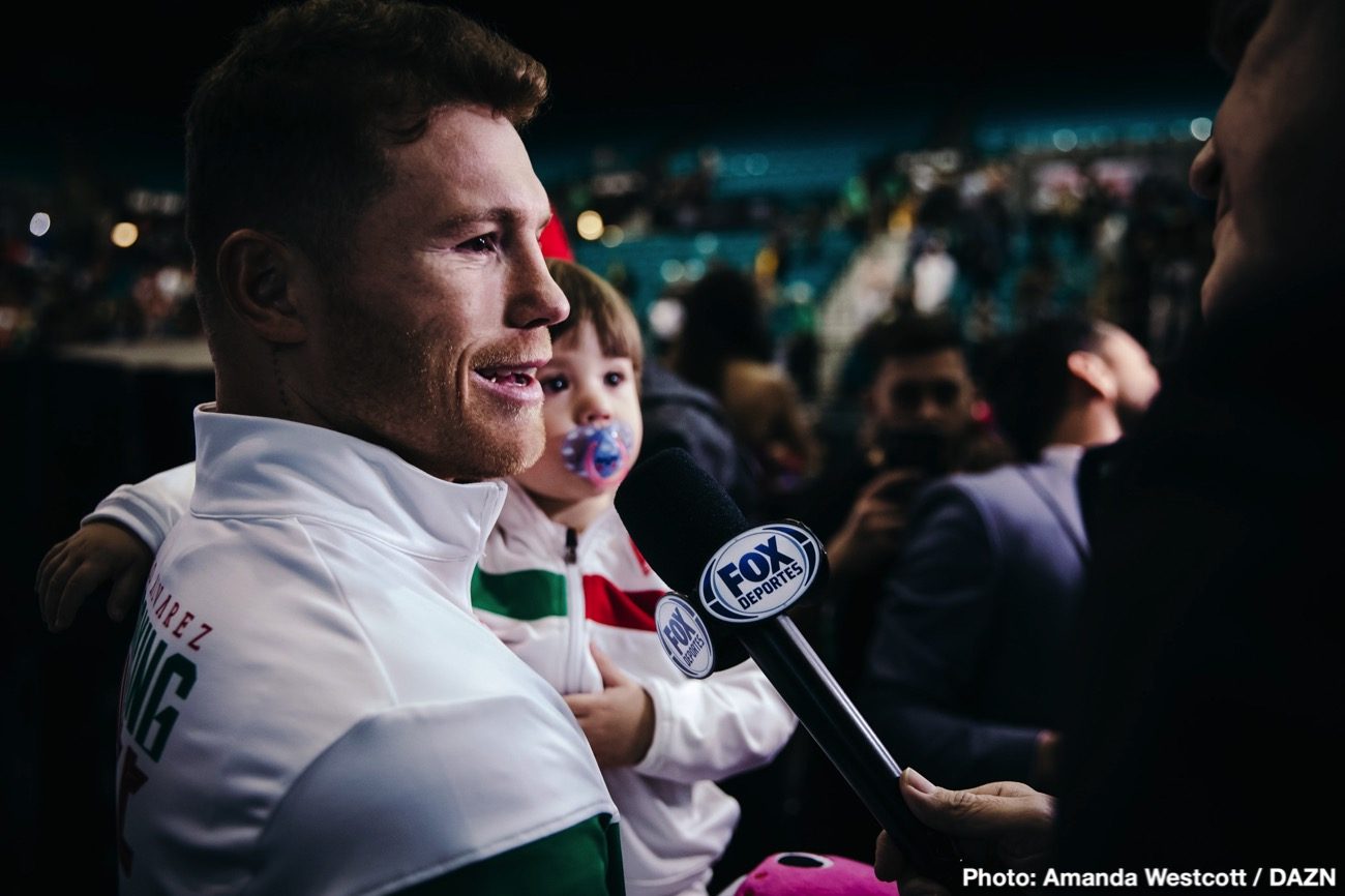 Image: Hearn: Canelo's team have had "minor conversations' on Saunders and Callum fights