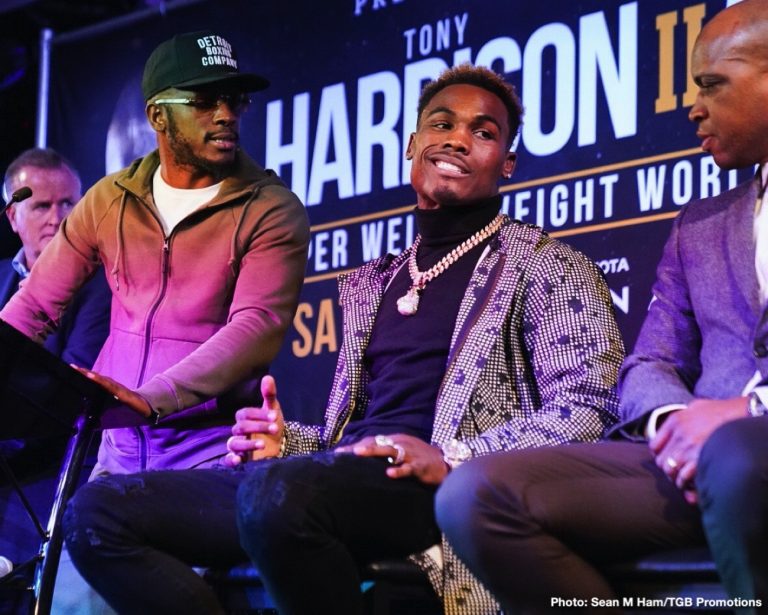 Image: Tony Harrison vs. Jermell Charlo II Los Angeles press conference quotes