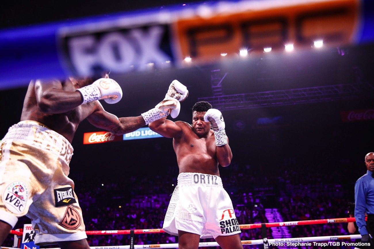 Image: Deontay Wilder on Dillian Whyte: 'Luis Ortiz BEATS him every time'