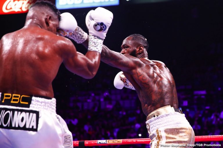Image: Deontay Wilder says he punches HARDER than Mike Tyson